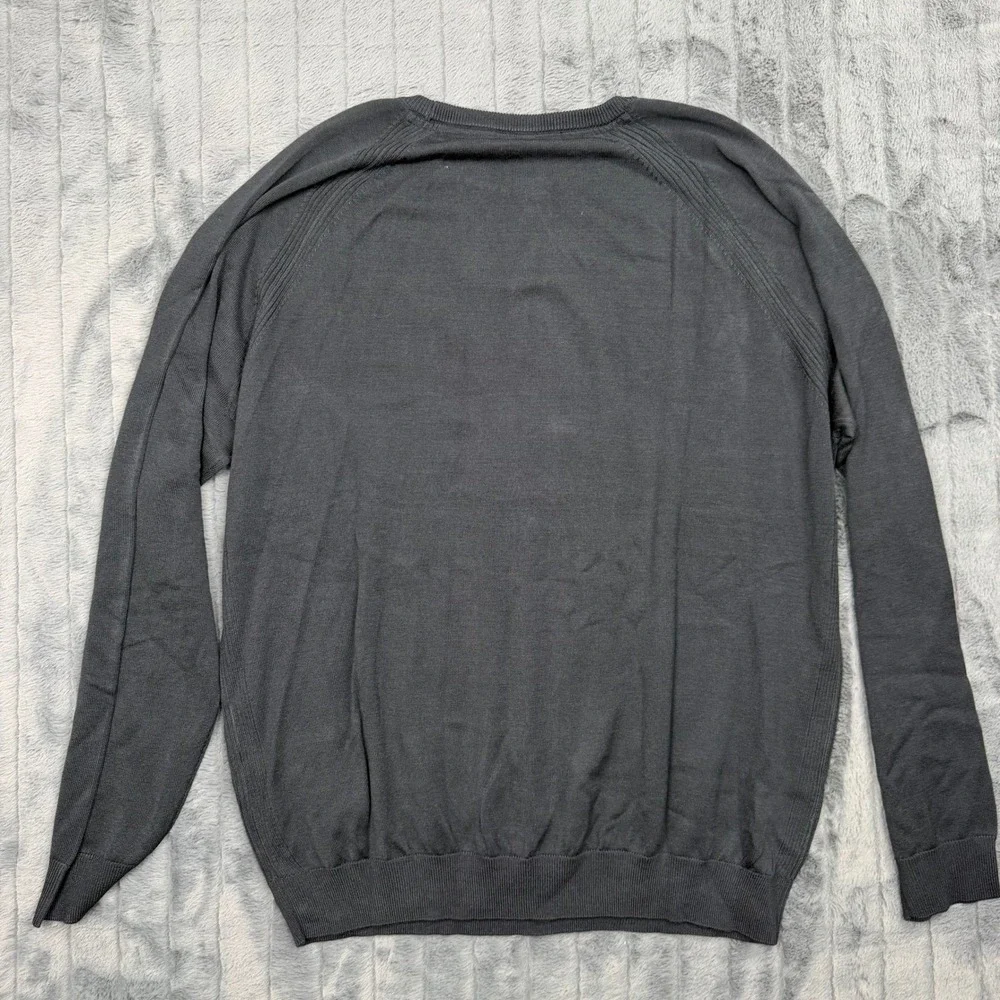 FootJoy Mens Drirelease Wool Blend Crewneck Golf Sweater Navy Blue XXL 29077